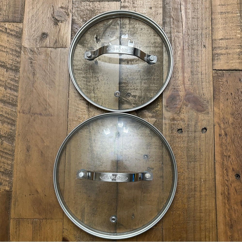 Gotham Steel Replacement Lid Bundle of 2 (7.5” & 6.5”)